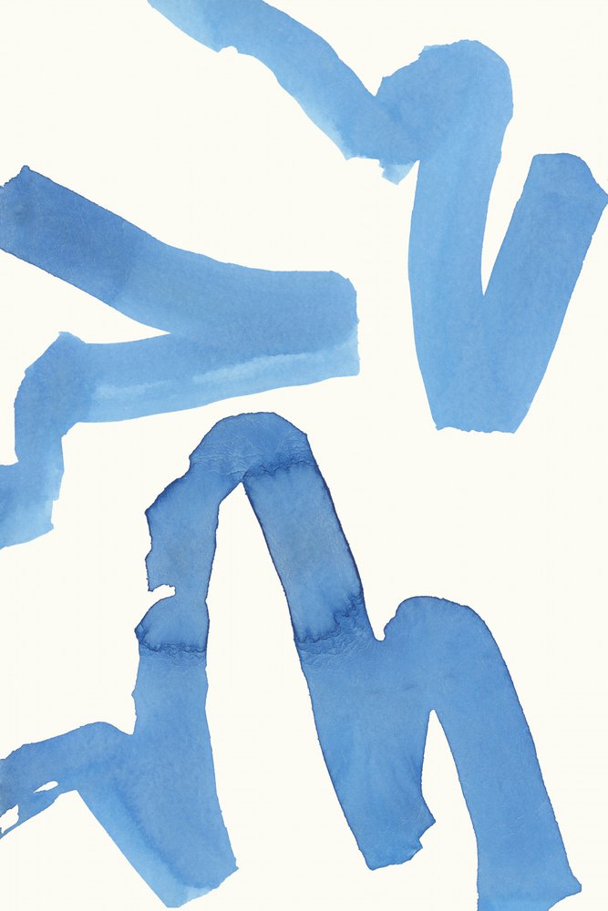 Astratto blu fluido da cartissi