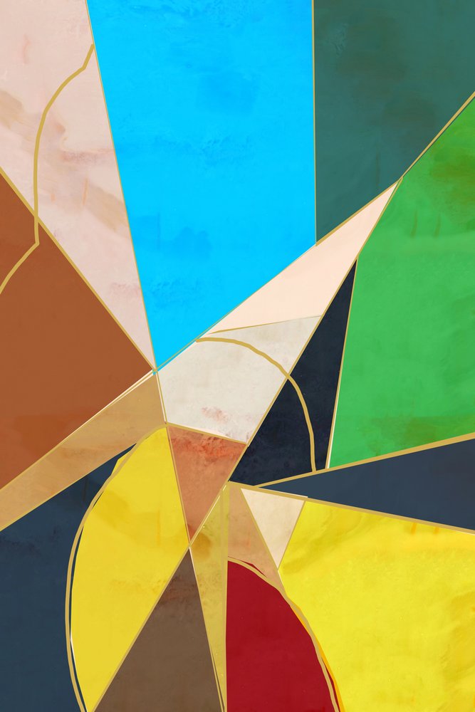 Giochi di colori geometrici da cartissi