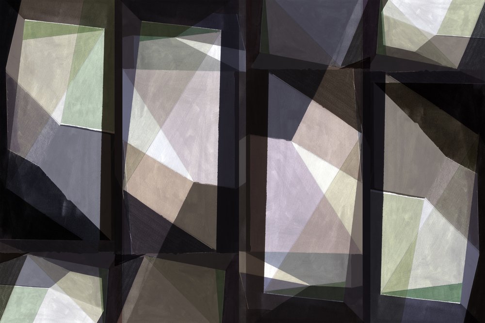 Luce geometrica per finestre da cartissi