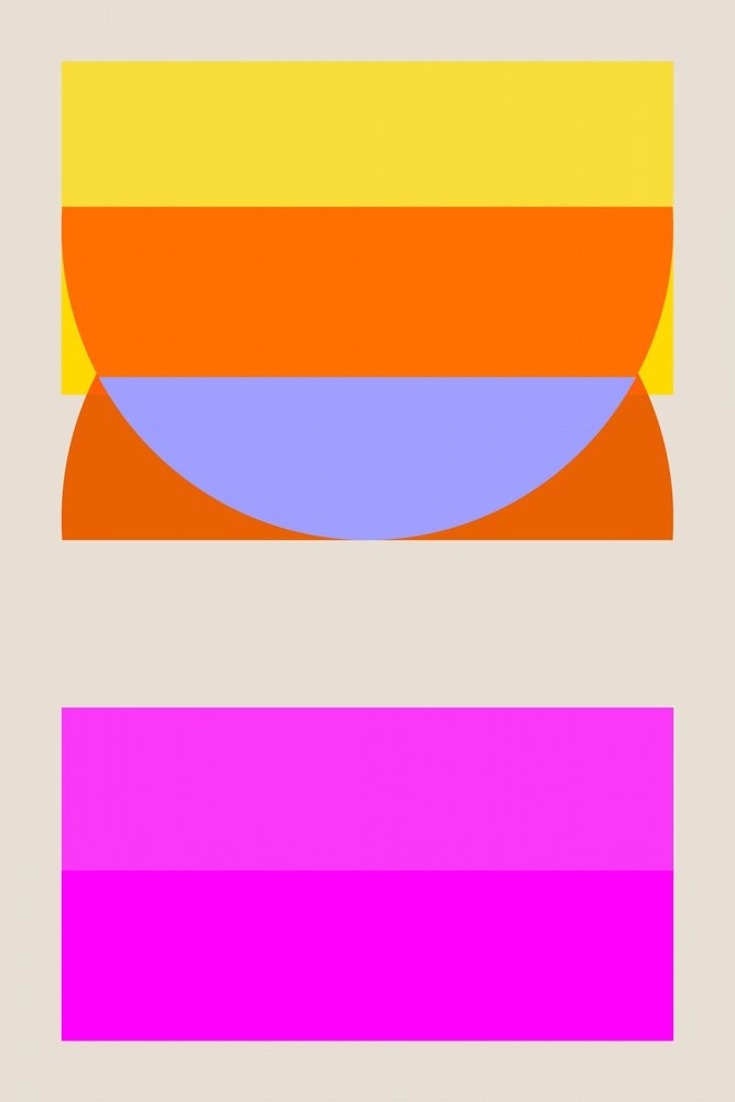 Colori geometrici a strati da cartissi