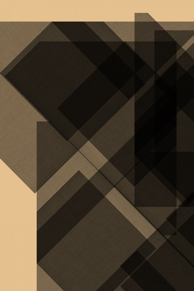 Forme geometriche sovrapposte da cartissi