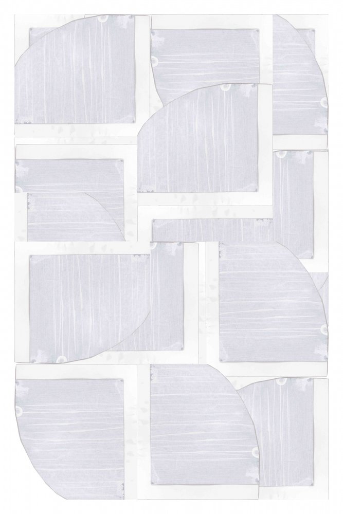 Geometria grigio chiaro da cartissi