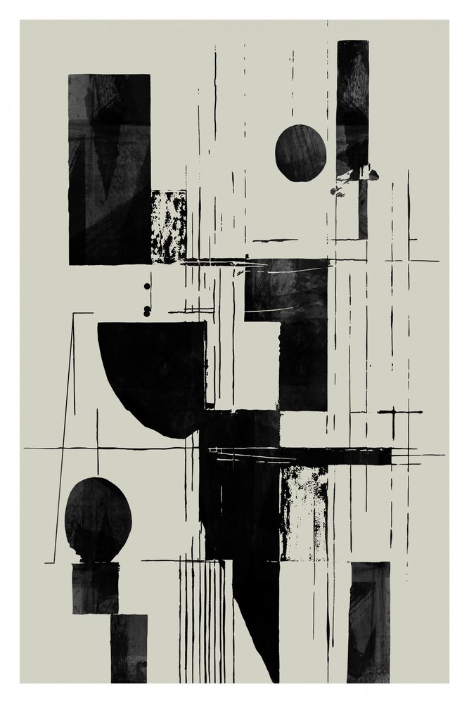 Geometria astratta moderna da cartissi