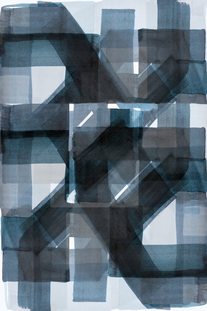 Strati blu moderni da cartissi