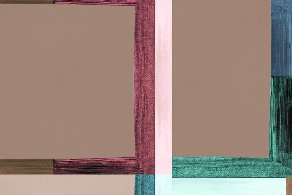 Pennellate geometriche moderne da cartissi