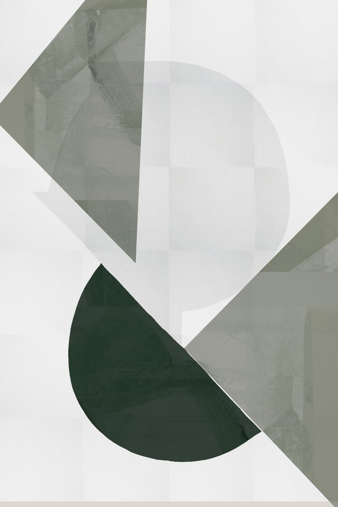 Geometria verde moderna da cartissi