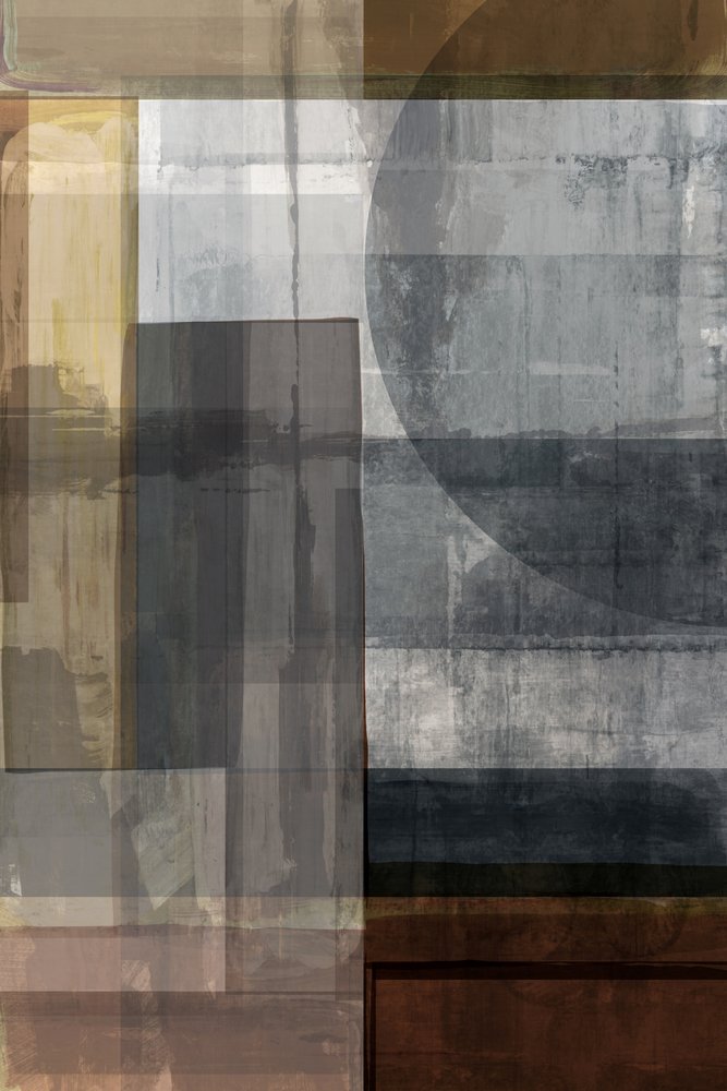 Composizione moderna con texture da cartissi