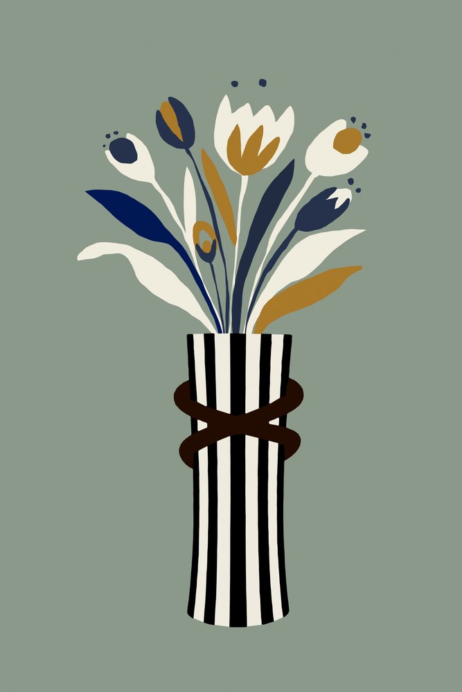 Bouquet di tulipani moderni da cartissi