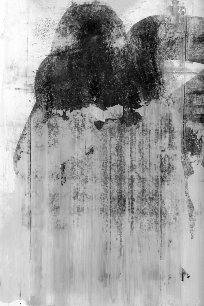 Grunge astratto e malinconico da cartissi