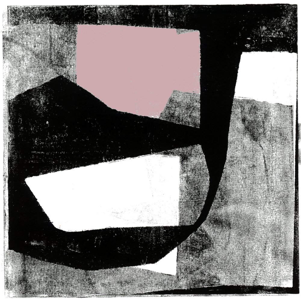 Geometria rosa tenue da cartissi