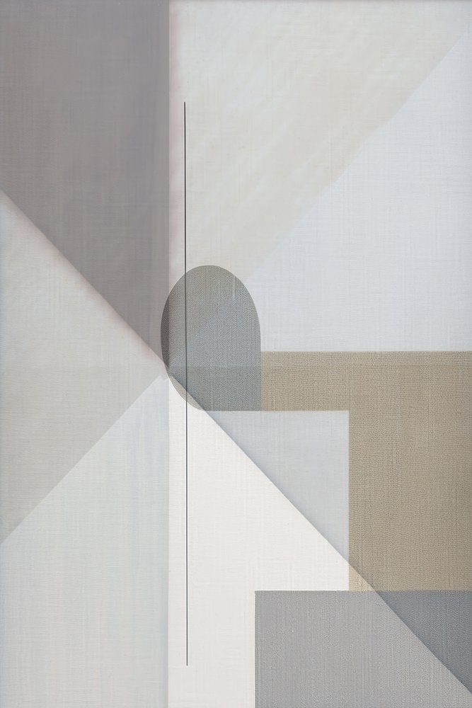 Architettura geometrica neutra da cartissi