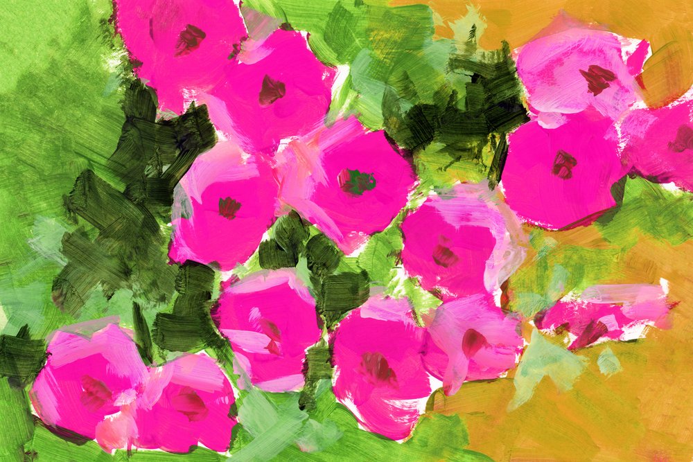 Il giardino in fiore da cartissi