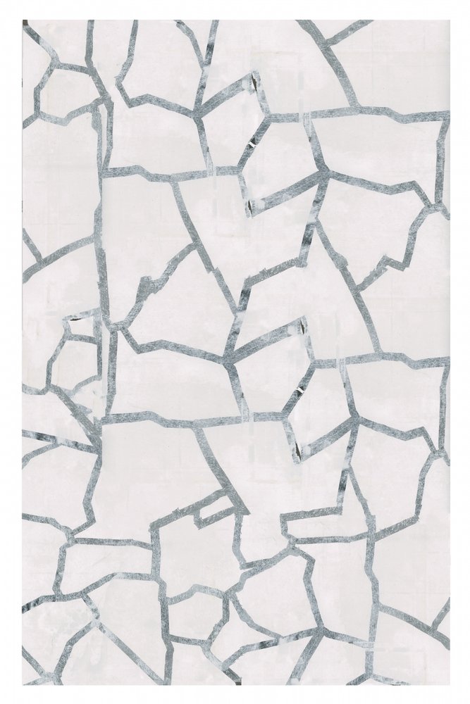 Frammenti geometrici argentati da cartissi