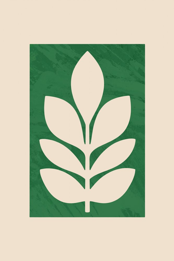 Semplice stelo botanico da cartissi