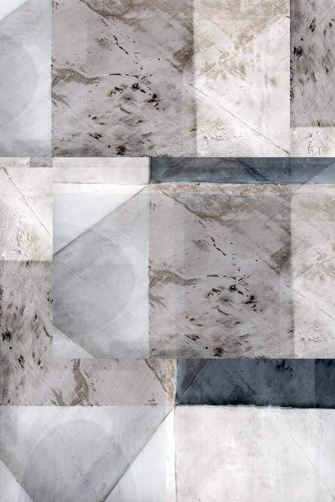 Forme grigie con texture da cartissi