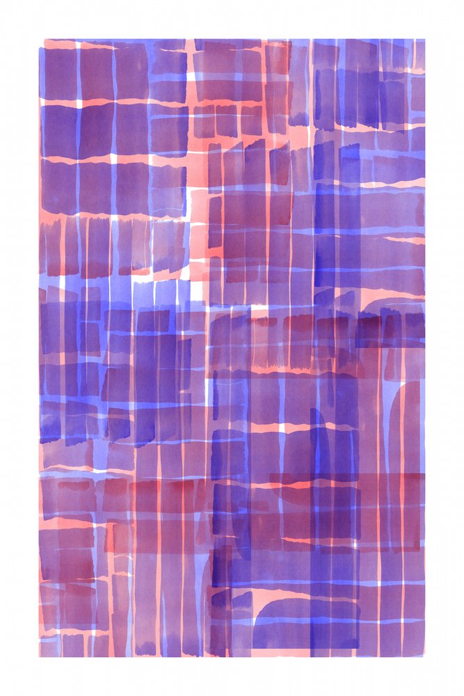 Griglia di colori traslucida da cartissi