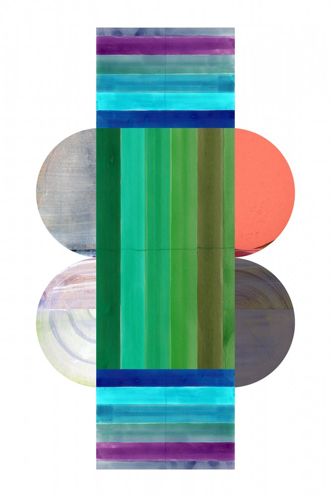 Blocchi geometrici dai colori vivaci da cartissi