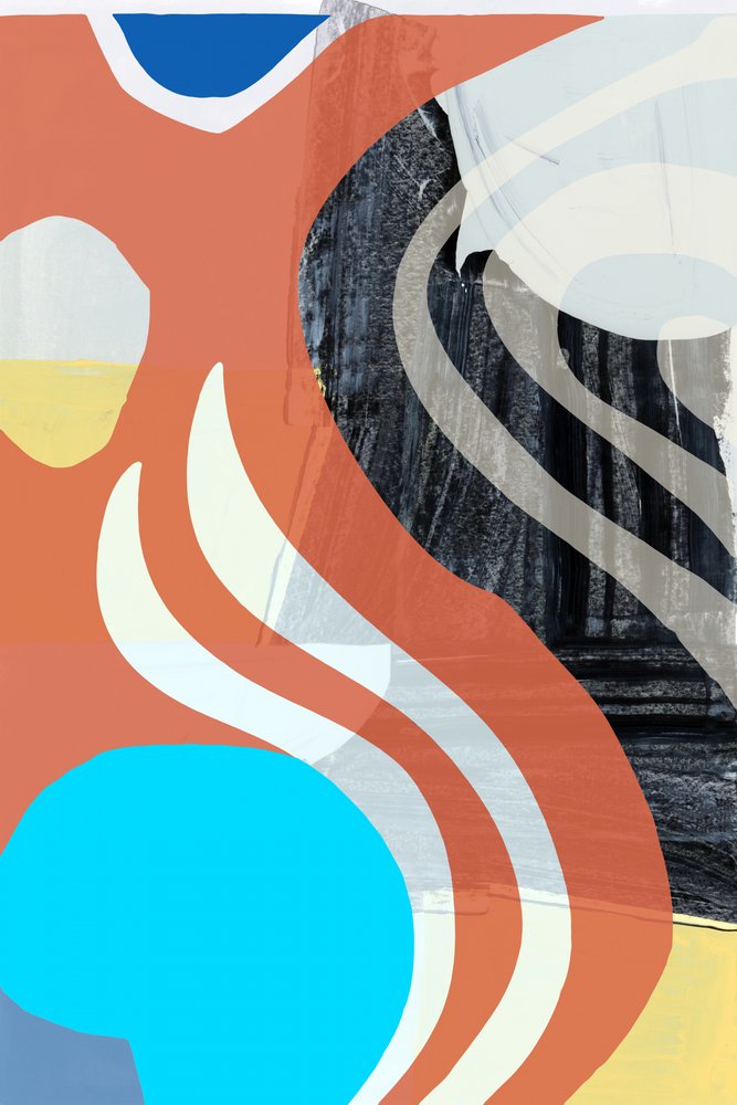 Forme grafiche vivaci da cartissi