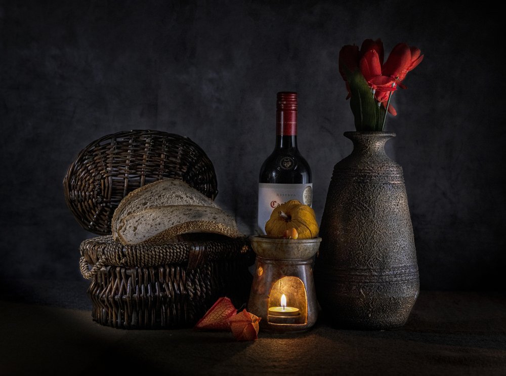 Candela profumata al pane e vino da larryliu