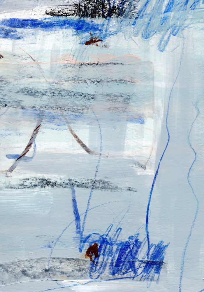 Astrazione blu fredda da uplusmestudio