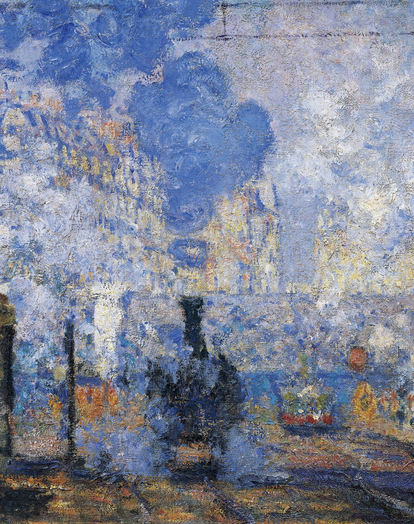 Stazione Saint Lazare, di Claude Claude