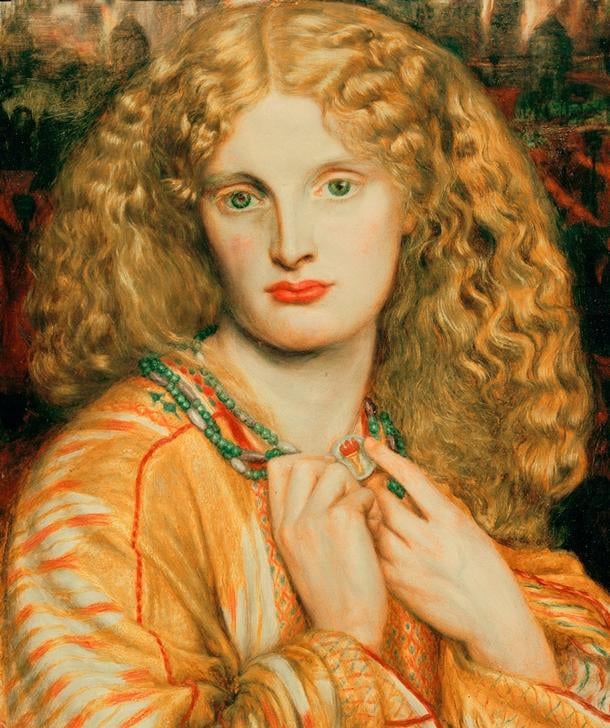 Elena di Troia Dante Gabriel Charles Rossetti