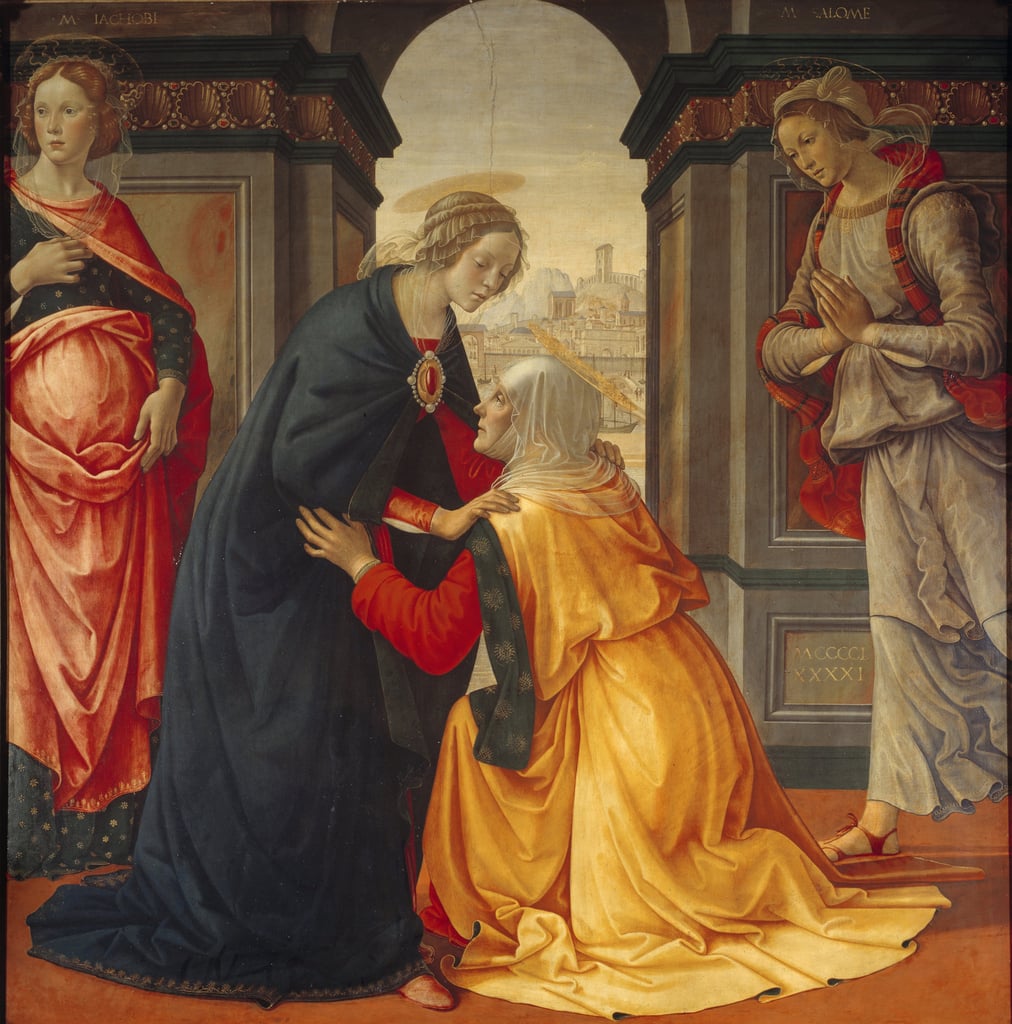 Santuario Della Visitazione Di Maria Vergine A Santa Elisabetta Visitazione: La Vergine Maria visita Elisabetta, tra Marie Jacobie e