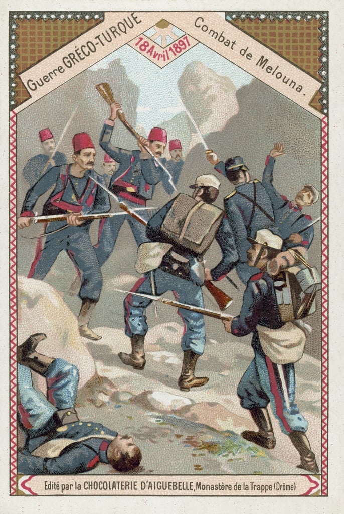 Battaglia di Melouna, guerra grecoturca, 18 aprile 1897