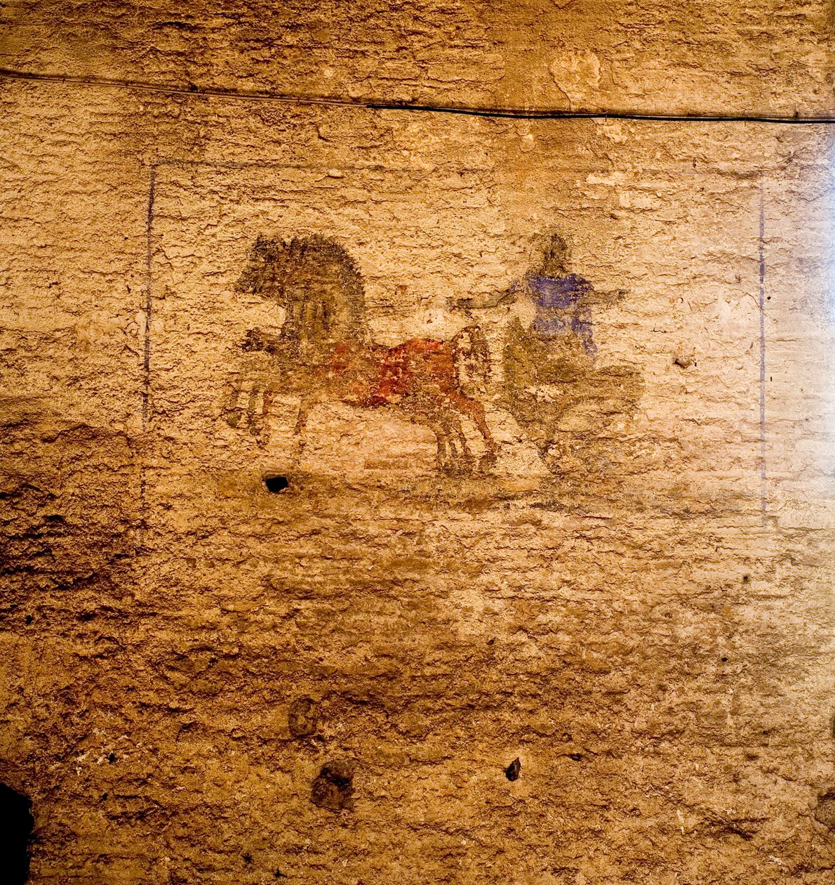 Dettaglio di un affresco da Unknown