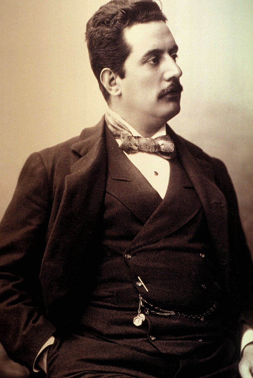 Giacomo Puccini (1858-1924) da Unknown