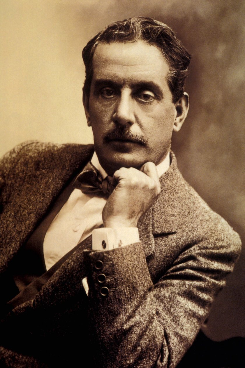 Giacomo Puccini (1858-1924) da Unknown
