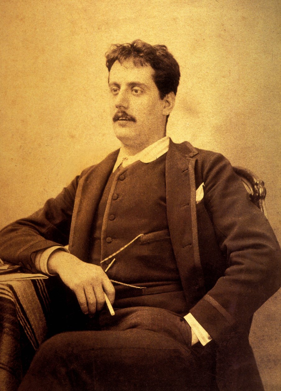 Giacomo Puccini (1858-1924) 1899 da Unknown