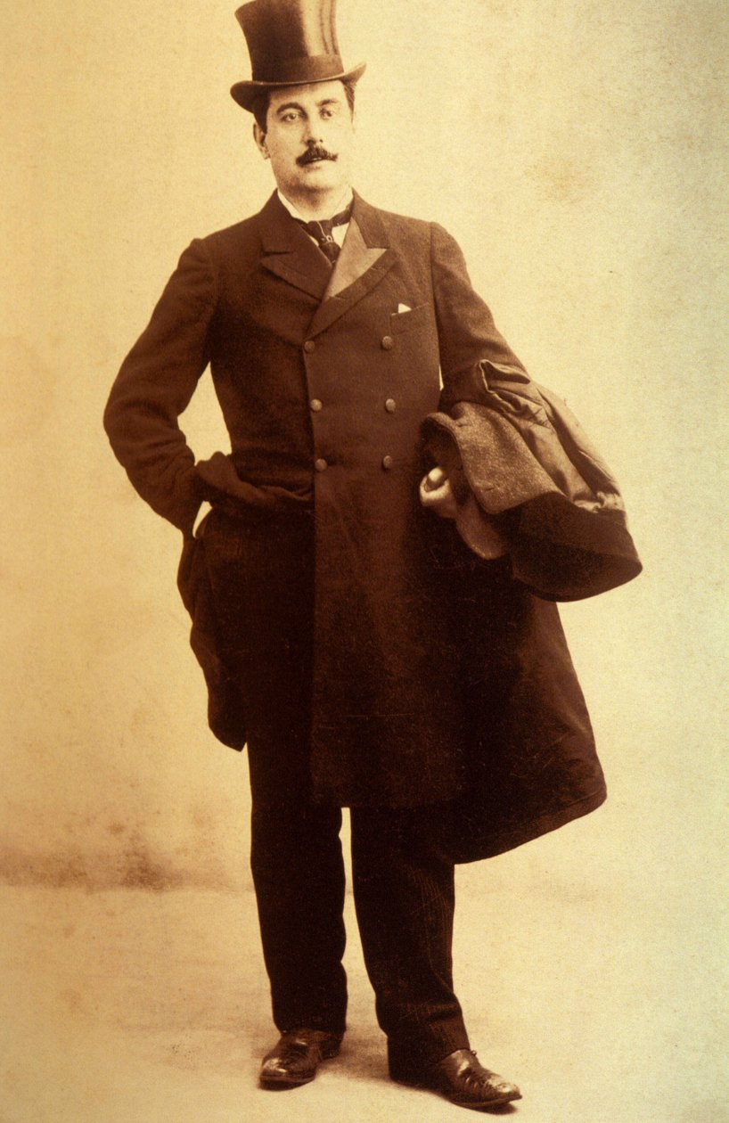 Giacomo Puccini (1858-1924) nel 1899 da Unknown