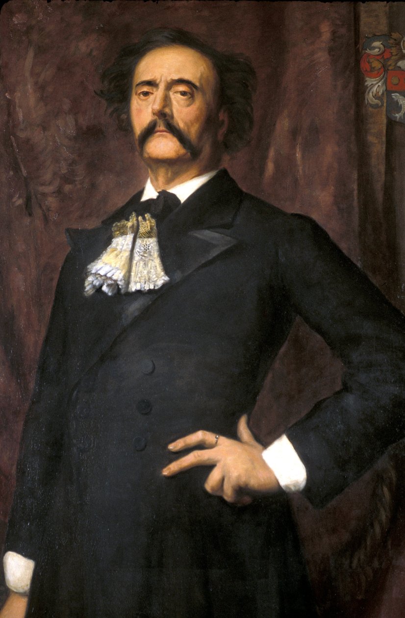Manche N* 082, Museo di St Sauveur le Viscount, Ritratto di Jules Barbey d