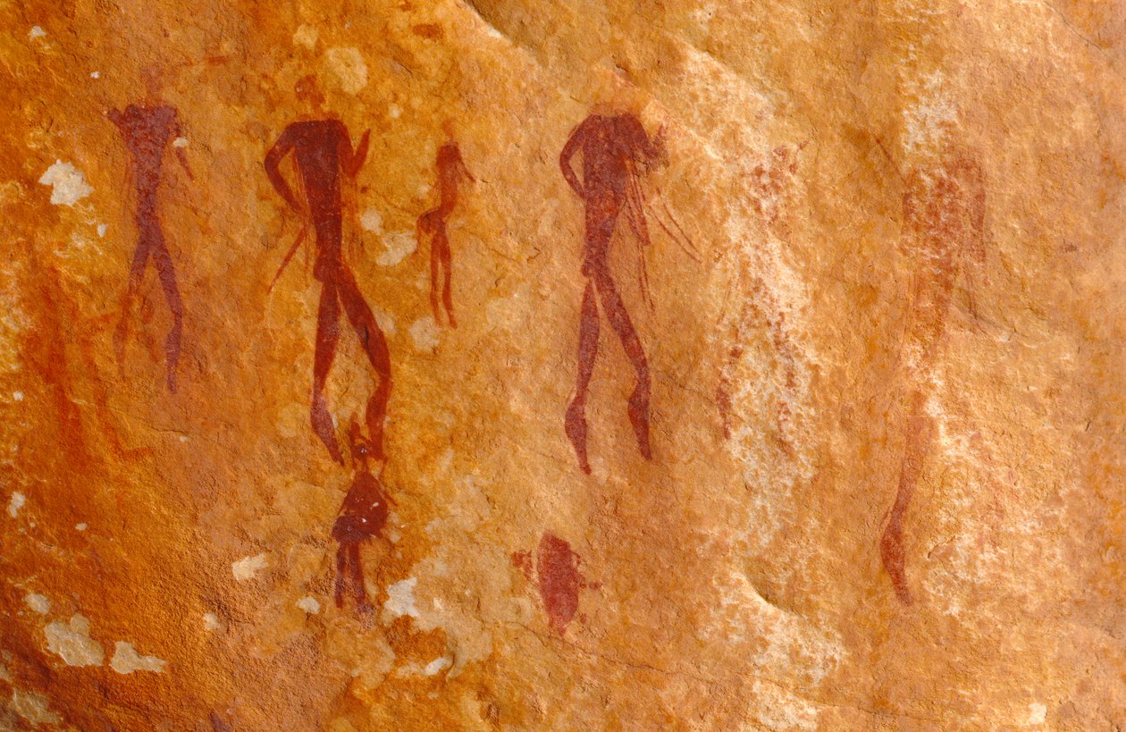 Dipinti rupestri dei San, Cedarburg, Western Cape da Unknown