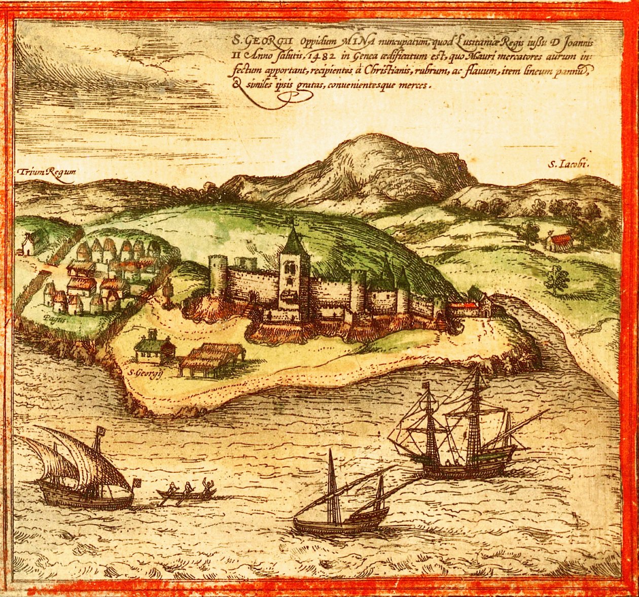 Castello di San Giorgio, Elmina Cape Coast, Africa occidentale da Unknown