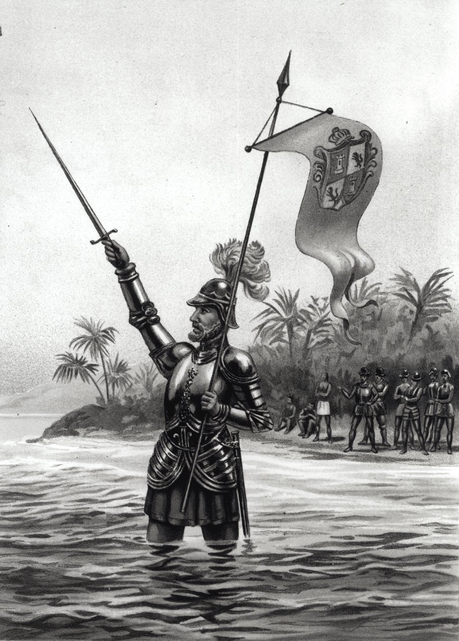 Balboa rivendica il dominio sul Mare del Sud, 25 settembre 1513, da 