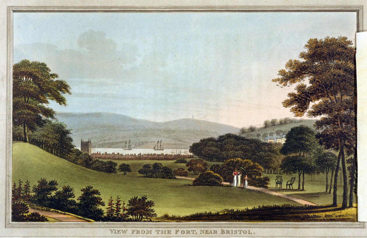 Veduta dal Forte, vicino a Bristol, da 