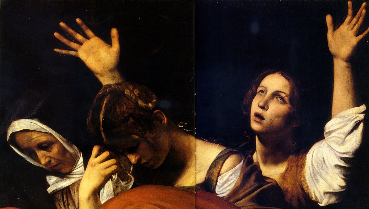 Deposizione (parte superiore) da Michelangelo Merisi Caravaggio