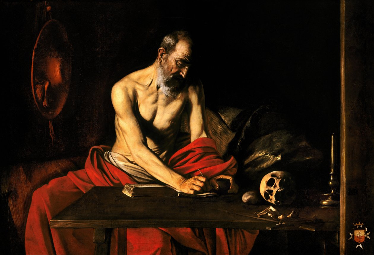 San Girolamo scrivendo da Michelangelo Merisi Caravaggio