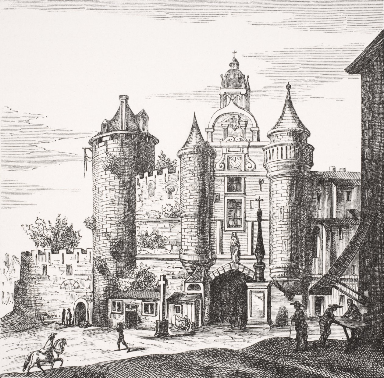 Il Grande Châtelet di Parigi, dopo un