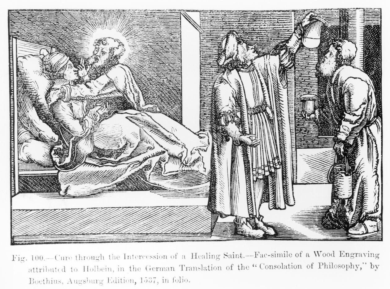 Cura per intercessione di un Santo guaritore, da 