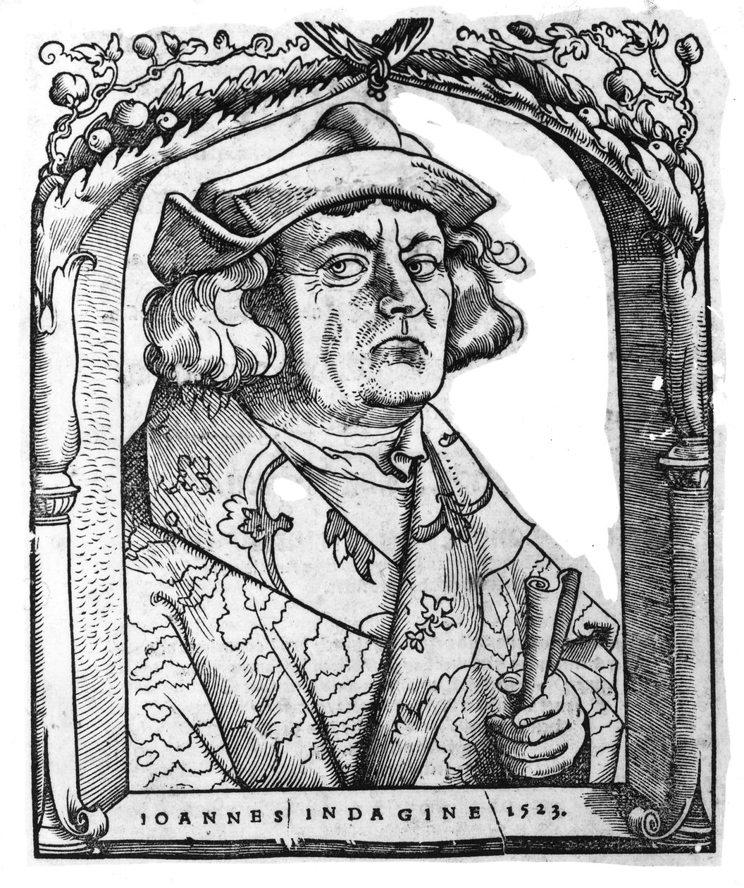 Ritratto di Giovanni di Indagine, dopo Hans Baldung Grien, da 
