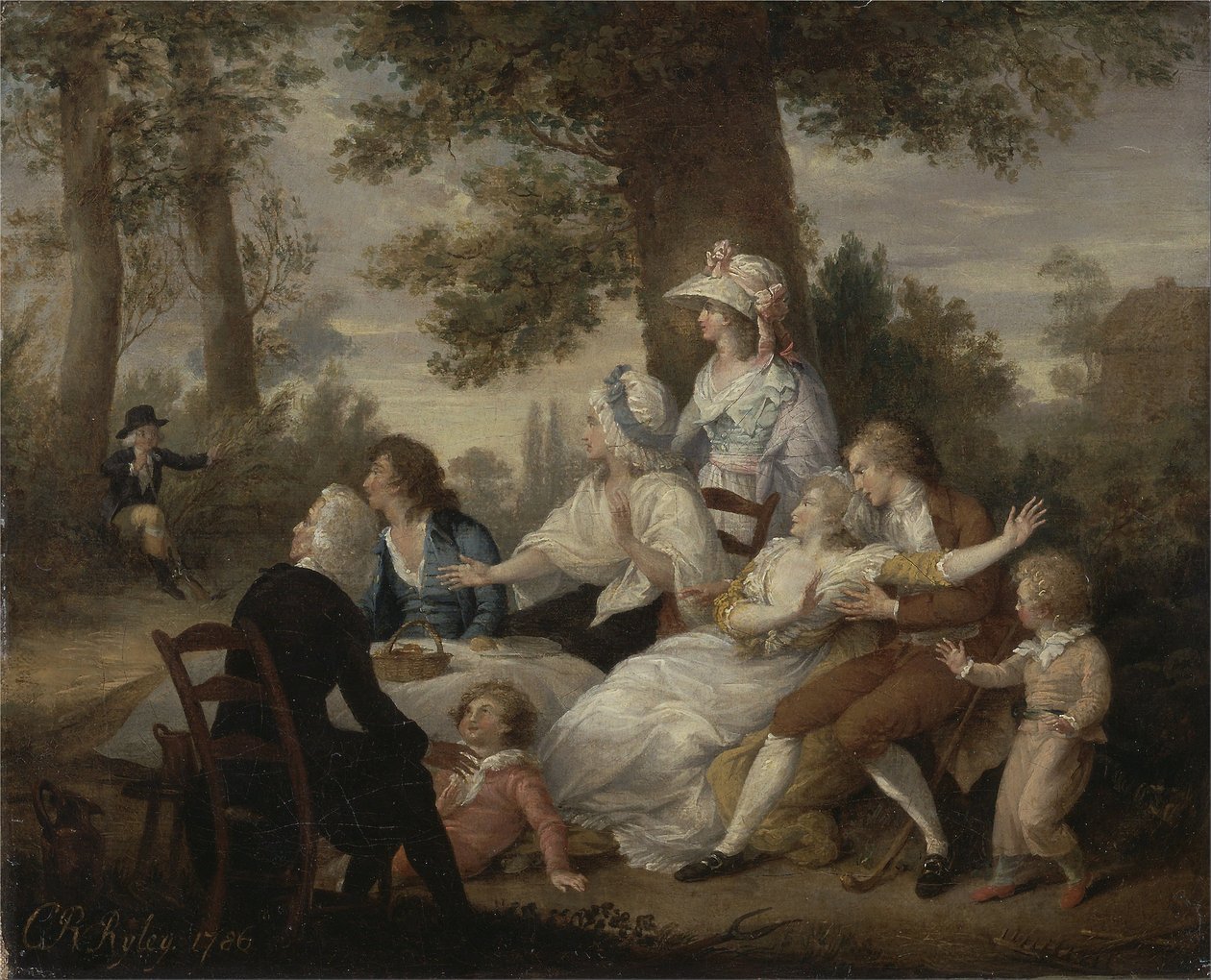 Il Vicario di Wakefield, Vol. I, Cap. VIII: Pranzo nei Campi di Fieno Sorprende dal Cappellano di Mr. Thornhill da Mr. Thornhills