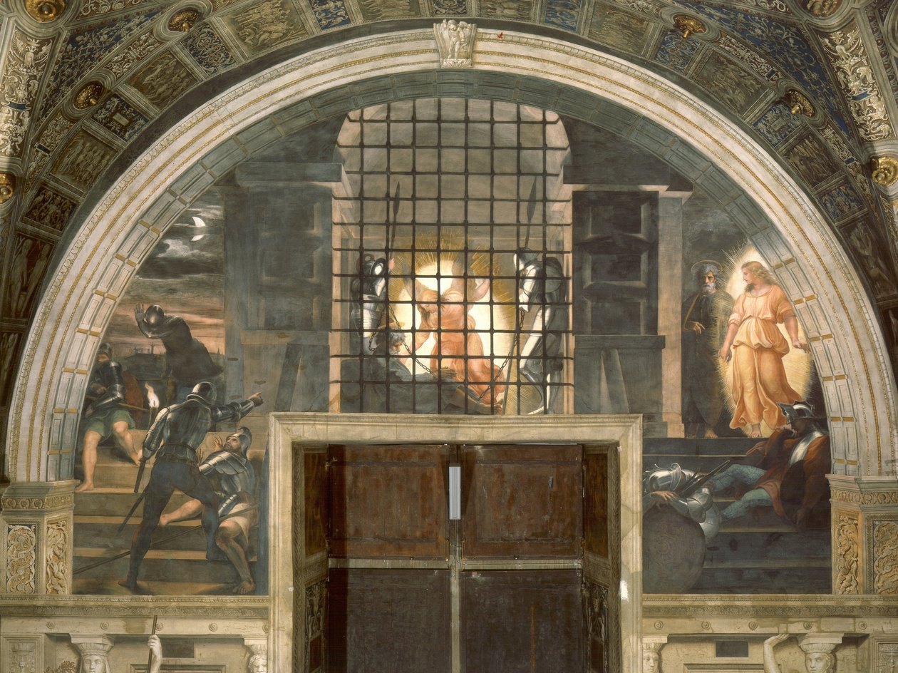Liberazione di San Pietro da Raffaello Sanzio Raphael