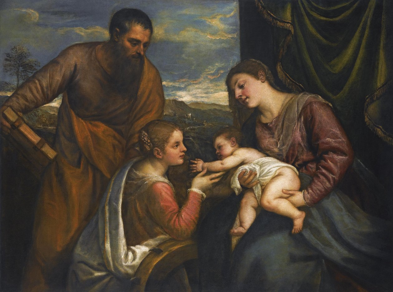 Una Conversazione Sacra da Tiziano Vecelli