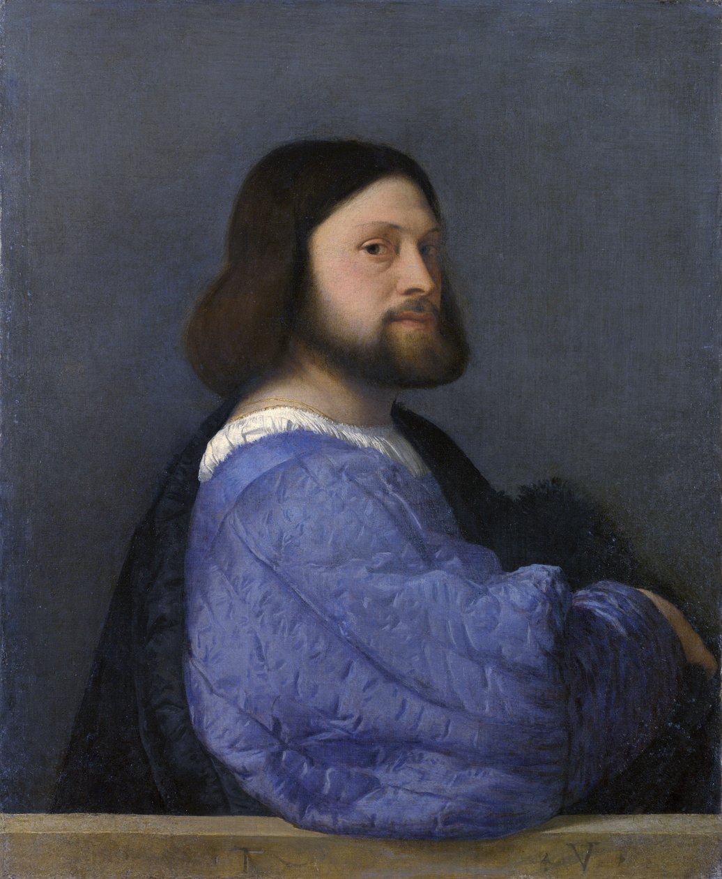 Ritratto di un uomo da Tiziano Vecelli