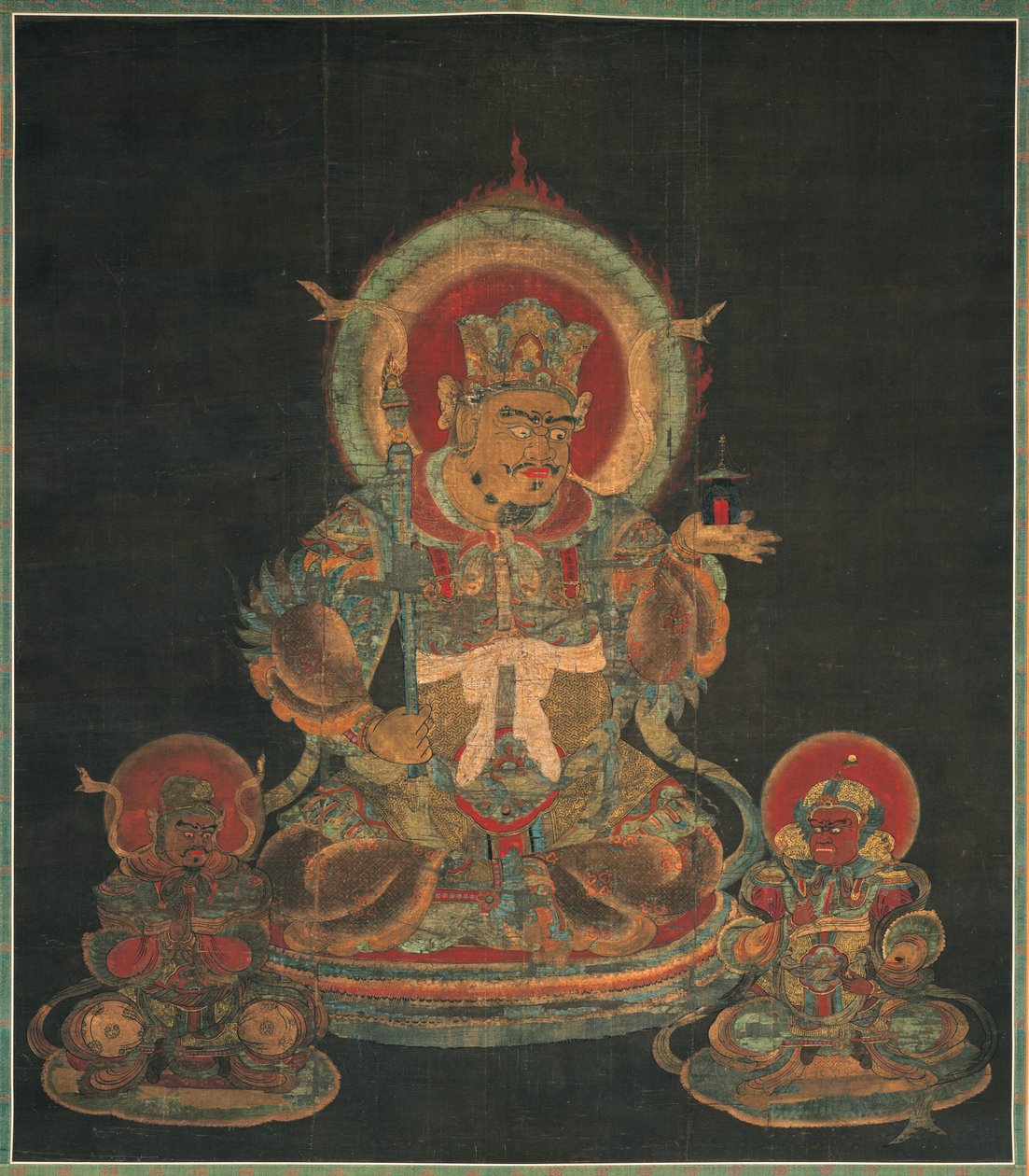 Bishamonten (Skt., Vaisravana) da Unknown