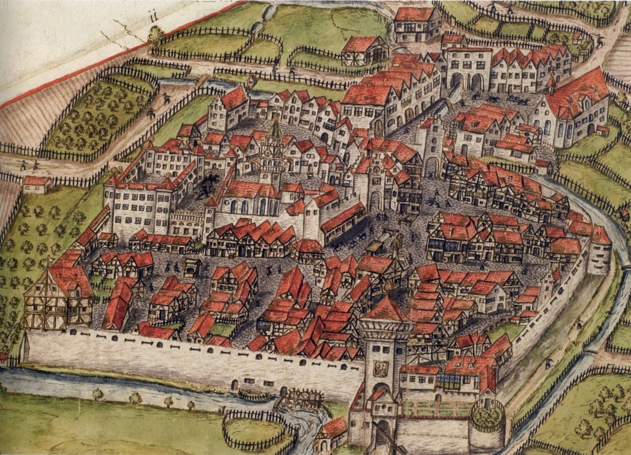 Rappresentazione di Etters Meßkirch, circa 1575 da Unknown
