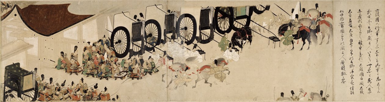 Heiji Monogatari Emaki (Rotolo di Rokuhara) da Unknown